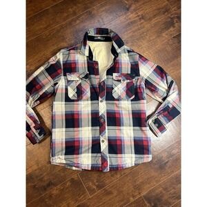 Freedon Fashion Flannel Jacket Womens size XL Read Below